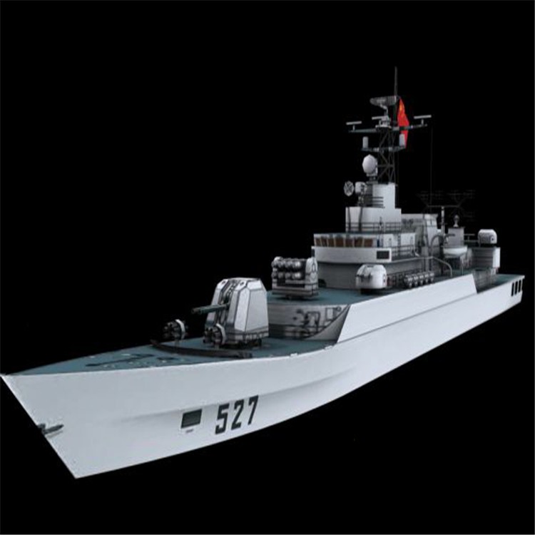 井陉矿3d护卫舰模型